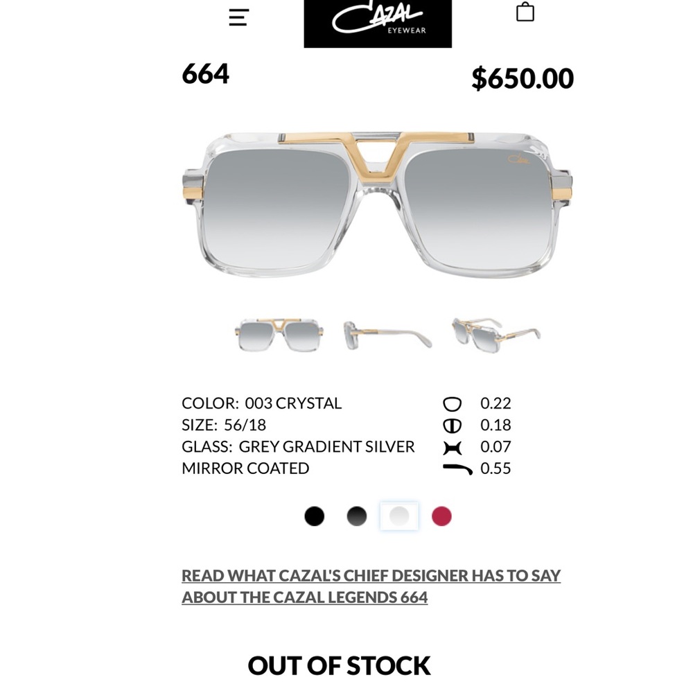 CAZAL Legend Glasses